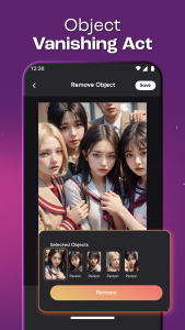 اسکرین شات 6 برنامه Wavy: Photo Editor & AI Art