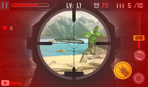 اسکرین شات بازی Landing War : Defense Gun Shoot 3