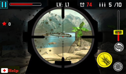 اسکرین شات بازی Landing War : Defense Gun Shoot 4
