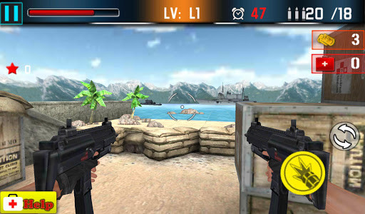 اسکرین شات بازی Landing War : Defense Gun Shoot 6