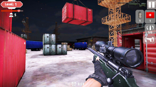 اسکرین شات 3 بازی Sniper Shoot War 3D