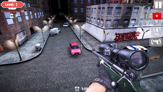 اسکرین شات بازی Sniper Shoot War 3D 1
