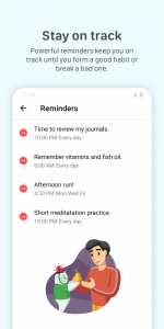 اسکرین شات برنامه Way of Life: habit tracker 7