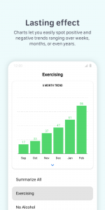 اسکرین شات برنامه Way of Life: habit tracker 5