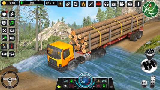 اسکرین شات 3 بازی Mountain Truck Driving Games