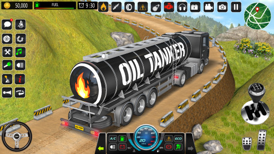 اسکرین شات 1 بازی Mountain Truck Driving Games