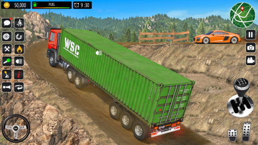 اسکرین شات 5 بازی Mountain Truck Driving Games