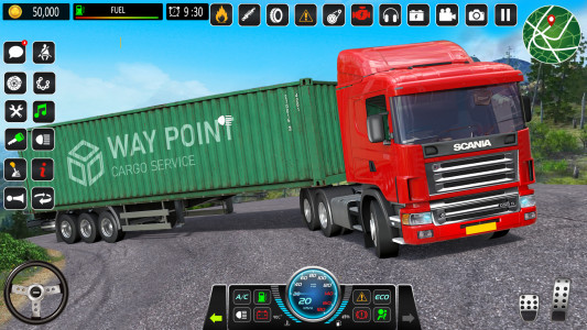 اسکرین شات 2 بازی Mountain Truck Driving Games