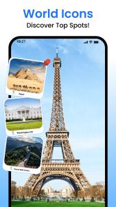 اسکرین شات 5 برنامه Live Satellite View & GPS Map