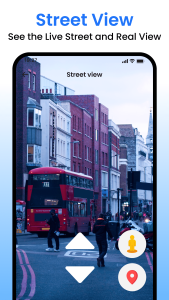 اسکرین شات 1 برنامه Live Satellite View & GPS Map