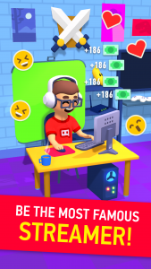 اسکرین شات 1 بازی Idle Streamer - Tuber game