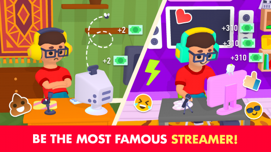 اسکرین شات بازی Idle Streamer - Tuber game 8