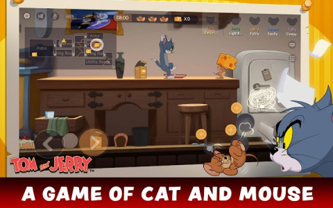اسکرین شات بازی Tom and Jerry: Chase ™ - 4 vs 1 Hide & Seek Runner 2
