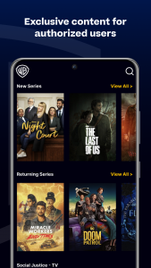 اسکرین شات 1 برنامه WBD Screeners