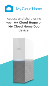 اسکرین شات برنامه My Cloud Home 1