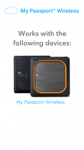 اسکرین شات برنامه My Passport Wireless 1
