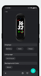 اسکرین شات برنامه Mi Band 5 Watch Faces 2