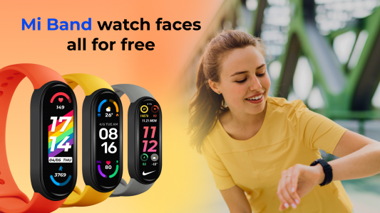 اسکرین شات برنامه Mi Band 6 & 7 Watch Faces 6