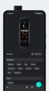 اسکرین شات برنامه Mi Band 8 & 7 Watch Faces 3