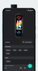اسکرین شات برنامه Mi Band 8 & 7 Watch Faces 2