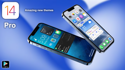 اسکرین شات 2 برنامه Launcher For iPhone 14 Pro iOS