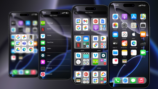 اسکرین شات 3 برنامه iPhone 16 Pro Max Launcher