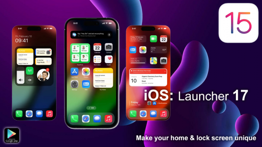 اسکرین شات 8 برنامه Launcher For iPhone 15 iOS 17