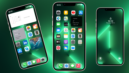 اسکرین شات 1 برنامه iPhone 13 Pro Max Launcher