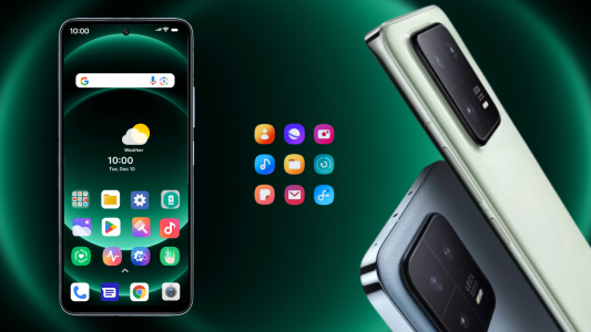 اسکرین شات 2 برنامه Xiaomi Mi 14 Launcher & Themes