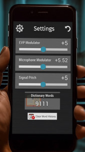 اسکرین شات 4 برنامه Ghost Hunting Tools: EVP Radar
