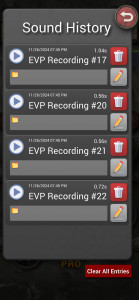اسکرین شات 2 برنامه Ghost Voice Box - EVP Detector
