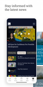 اسکرین شات 6 برنامه Weather: Forecast & Radar Maps