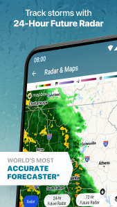 اسکرین شات برنامه The Weather Channel - Radar 1