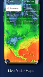 اسکرین شات برنامه Weather Forecast - Accurate and Radar Maps 4