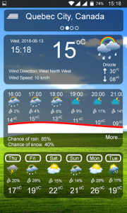 اسکرین شات برنامه Weather App: Real time live weather forecast 6