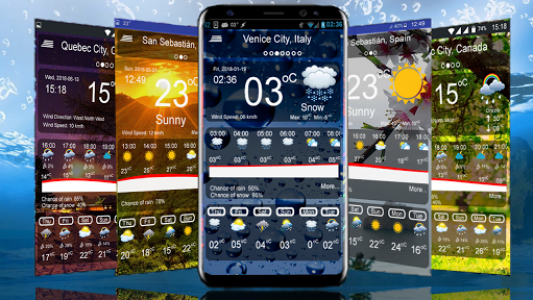 اسکرین شات برنامه Weather App: Real time live weather forecast 3