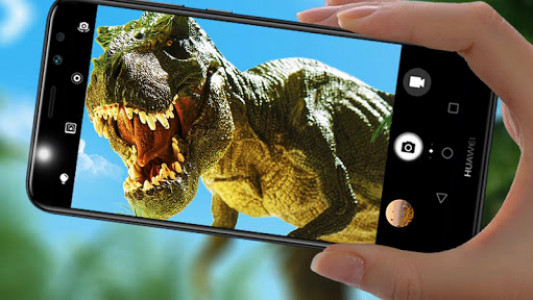 اسکرین شات بازی AR Dino Hunting Free :VR/AR Shooting Games 5