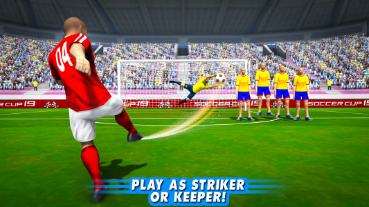 اسکرین شات بازی Real Football Soccer Striker 2