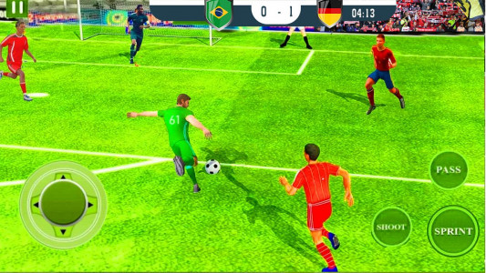 اسکرین شات بازی Real Football Soccer Striker 5