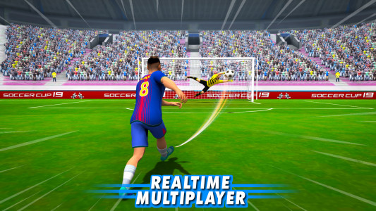 اسکرین شات بازی Real Football Soccer Striker 4