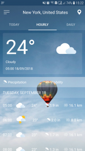 اسکرین شات 5 برنامه Weather Forecast