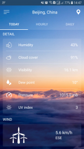 اسکرین شات 6 برنامه Weather Forecast