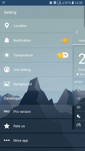 اسکرین شات 4 برنامه Weather Forecast