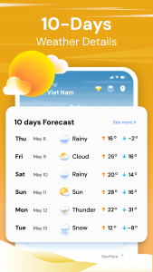 اسکرین شات برنامه Weather Forecast: Live Radar 5