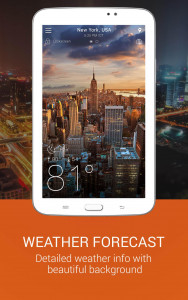 اسکرین شات برنامه Weather app 4