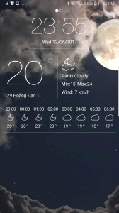 اسکرین شات 8 برنامه Weather app