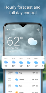 اسکرین شات 2 برنامه Local Weather Launcher-Radar