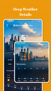 اسکرین شات برنامه Daily Weather-Radar&Forecast 6