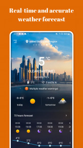 اسکرین شات برنامه Daily Weather-Radar&Forecast 1