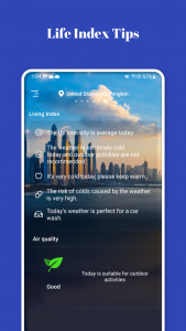 اسکرین شات برنامه Daily Weather-Radar&Forecast 4